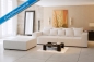 Preview: Big Sofa Riesensofa Megasofa Kunstleder Weiß