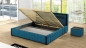Preview: Designer Doppelbett "Furioso" Bett Polsterbett mit Bettkasten + Lattenrost ! Grösse frei wählbar!