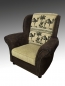 Preview: Sessel für Big Sofa Afrika / Kolonialstil Farbe frei wählbar!