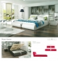 Preview: Designer Doppelbett Bett "New Haven" Polsterbett mit Bettkasten + Lattenrost ! Grösse frei wählbar!