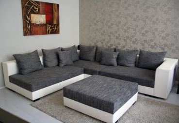 Design Riesen Wohnlandschaft Big Sofa XXL Modell "Ramires"