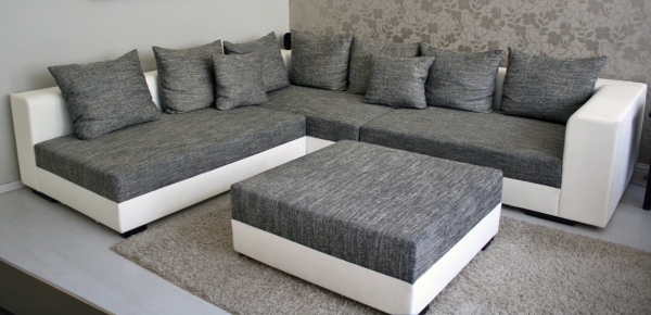 Design Riesen Wohnlandschaft Big Sofa XXL Modell "Ramires"